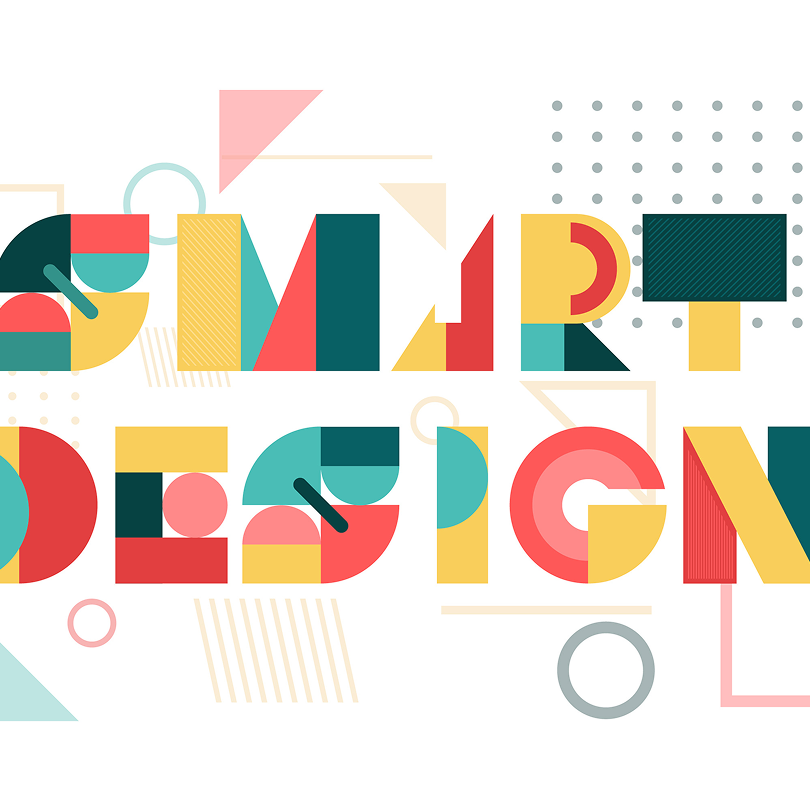 Smart Design colorful graphic